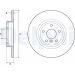 Bremsscheibe BG4766C Bremsscheibe BG4766C