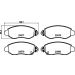 Hella Bremsbelagsatz, Scheibenbremse 8DB 355 019-361