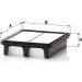 MANN-FILTER C 23 018 Luftfilter MANN-FILTER C 23 018 Luftfilter