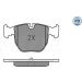 Meyle Bremsbelagsatz, Scheibenbremse MEYLE-PD: Advanced performance and design 025 214 8619/PD