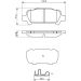 BOSCH Bremsbelagsatz, Scheibenbremse 0 986 494 445 BOSCH Bremsbelagsatz, Scheibenbremse 0 986 494 445