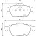 Bremsbelagsatz, Scheibenbremse 8DB 355 013-241
