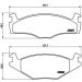 Brembo Bremsbelagsatz, Scheibenbremse PRIME LINE P 85 024