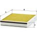 MANN-FILTER FP 25 007 Innenraumfilter FreciousPlus Aktivkohlefilter mit Polyphenol, antibakteriell, Feinstaubfilter (PM 2.5)