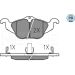Meyle Bremsbelagsatz, Scheibenbremse MEYLE-PD: Advanced performance and design 025 230 6317/PD
