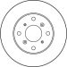 TRW Bremsscheibe DF3109