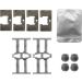 Zubehörsatz, Scheibenbremsbelag 1 987 474 831 Zubehörsatz, Scheibenbremsbelag 1 987 474 831