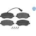 Meyle Bremsbelagsatz, Scheibenbremse MEYLE-ORIGINAL: True to OE 025 242 9419/W Meyle Bremsbelagsatz, Scheibenbremse MEYLE-ORIGINAL: True to OE 025 242 9419/W