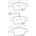 Brembo Bremsbelagsatz, Scheibenbremse PRIME LINE P 85 149