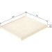 BOSCH 1 987 432 106 Innenraumfilter FILTER+pro