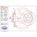 Brembo Bremsscheibe PRIME LINE - UV Coated 08.D757.11