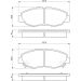 BOSCH Bremsbelagsatz, Scheibenbremse 0 986 461 124 BOSCH Bremsbelagsatz, Scheibenbremse 0 986 461 124