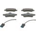 BOSCH Bremsbelagsatz, Scheibenbremse 0 986 460 991