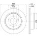 Bremsscheibe 8DD 355 112-041 Bremsscheibe 8DD 355 112-041
