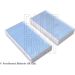 Blue Print Filtersatz, Innenraumluft ADB112516