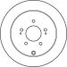 TRW Bremsscheibe DF4963 TRW Bremsscheibe DF4963