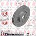 400.5503.70 ZIMMERMANN Bremsscheibe Ø360 FORMULA Z gelocht
