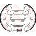 TRW Bremsbackensatz, Feststellbremse GS8218 TRW Bremsbackensatz, Feststellbremse GS8218