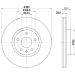 Bremsscheibe 8DD 355 123-161 Bremsscheibe 8DD 355 123-161