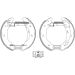 Hella Bremsbackensatz Shoe Kit Pro 8DB 355 005-081 Hella Bremsbackensatz Shoe Kit Pro 8DB 355 005-081