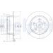 Delphi Bremsscheibe BG3660 Delphi Bremsscheibe BG3660