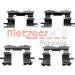 Metzger Zubehörsatz, Scheibenbremsbelag 109-1631