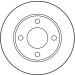 TRW Bremsscheibe DF1526 TRW Bremsscheibe DF1526