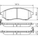 BOSCH Bremsbelagsatz, Scheibenbremse 0 986 494 295 BOSCH Bremsbelagsatz, Scheibenbremse 0 986 494 295