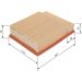 BOSCH F 026 400 437 Luftfilter