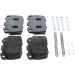 BOSCH Bremsbelagsatz, Scheibenbremse 0 986 494 291