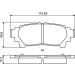 BOSCH Bremsbelagsatz, Scheibenbremse 0 986 494 873 BOSCH Bremsbelagsatz, Scheibenbremse 0 986 494 873