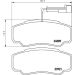 Hella Bremsbelagsatz, Scheibenbremse 8DB 355 013-511