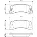 BOSCH Bremsbelagsatz, Scheibenbremse 0 986 461 136