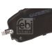 febi bilstein Bremsbelagsatz, Scheibenbremse 196401