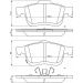 BOSCH Bremsbelagsatz, Scheibenbremse 0 986 494 801 BOSCH Bremsbelagsatz, Scheibenbremse 0 986 494 801