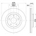 Hella Bremsscheibe Pro High Carbon 8DD 355 125-521 Hella Bremsscheibe Pro High Carbon 8DD 355 125-521