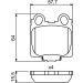 BOSCH Bremsbelagsatz, Scheibenbremse 0 986 494 231 BOSCH Bremsbelagsatz, Scheibenbremse 0 986 494 231