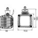 Arbeitsscheinwerfer 1GA 996 189-031 Arbeitsscheinwerfer 1GA 996 189-031