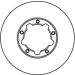 TRW Bremsscheibe DF2001