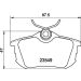Hella Bremsbelagsatz, Scheibenbremse 8DB 355 018-271 Hella Bremsbelagsatz, Scheibenbremse 8DB 355 018-271