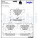 Delphi Bremsbelagsatz, Scheibenbremse LP2251 Delphi Bremsbelagsatz, Scheibenbremse LP2251
