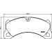 Hella Bremsbelagsatz, Scheibenbremse 8DB 355 015-131 Hella Bremsbelagsatz, Scheibenbremse 8DB 355 015-131