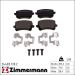 ZIMMERMANN Bremsscheiben Ø282mm + Beläge HINTEN VW Audi Skoda Seat Tiguan Golf (100.3315.20 + 24483.170.2) ZIMMERMANN Bremsscheiben Ø282mm + Beläge HINTEN VW Audi Skoda Seat Tiguan Golf (100.3315.20 + 24483.170.2)