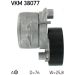 SKF Spannrolle, Keilrippenriemen VKM 38077