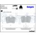 Delphi Bremsbelagsatz, Scheibenbremse LP2234 Delphi Bremsbelagsatz, Scheibenbremse LP2234
