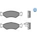 Meyle Bremsbelagsatz, Scheibenbremse MEYLE-ORIGINAL: True to OE 025 231 0315
