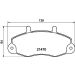 Hella Bremsbelagsatz, Scheibenbremse 8DB 355 019-371 Hella Bremsbelagsatz, Scheibenbremse 8DB 355 019-371