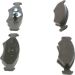 BOSCH Bremsbelagsatz, Scheibenbremse 0 986 466 402