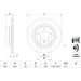 BOSCH Bremsscheibe 0 986 479 218