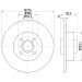 Hella Bremsscheibe PRO 8DD 355 112-211